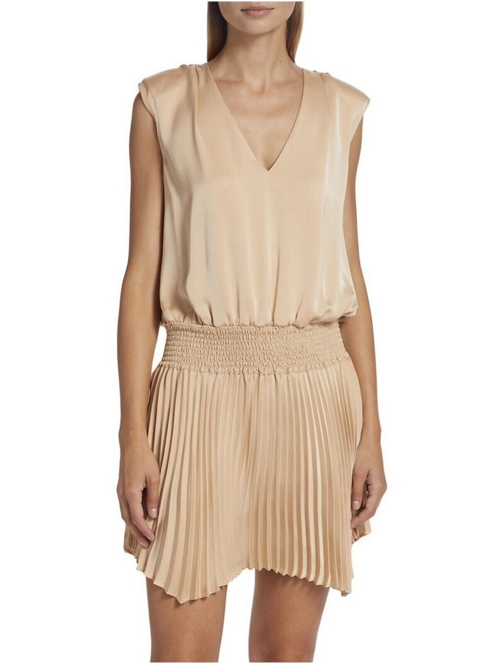 Ramy Brook- Luxury Rori Dress- Buttercream, Satin
